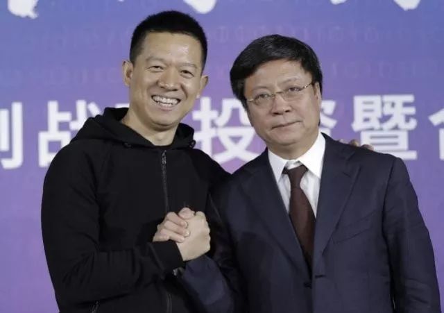 圖：樂視與融創(chuàng)戰(zhàn)略投資暨合作發(fā)布會(huì)上